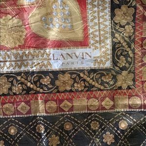 LANVIN scarf 54”by 54”